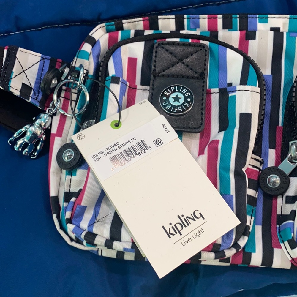 ๐๐๐Kipling Navad Fanny Pack, Urban Stripe - Picture 6 of 6